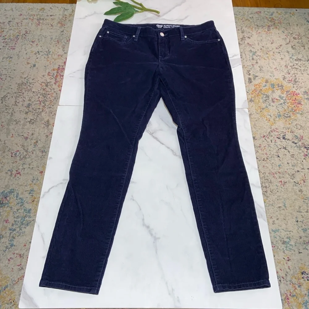 GAP Always Skinny Corduroy Pants size 8